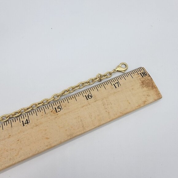 Vintage CAROLEE Statement Orange Goldtone‎ Collar Necklace - Picture 6 of 6